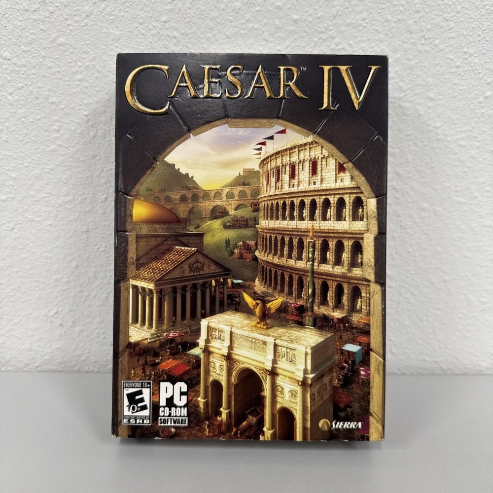 Caesar IV (PC CD-ROM, 2006) Disc 2 Only With Manual